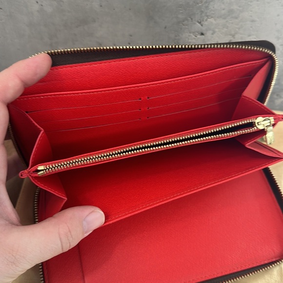 Louis Vuitton classic monogram china run zippy zip around wallet organizer - Picture 11 of 15